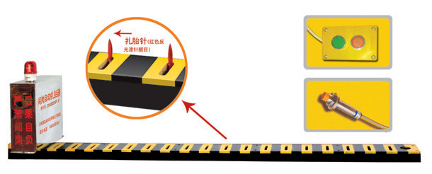 射洪市V3嵌入式闯岗自动扎胎器/阻车器